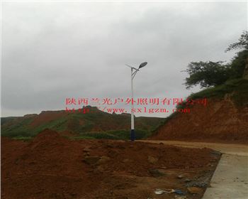 湖北農村太陽能路燈-湖北榆林市佳縣路燈照明項目