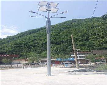 湖北農(nóng)村太陽(yáng)能道路路燈-湖北省商洛市柞水縣照明工程