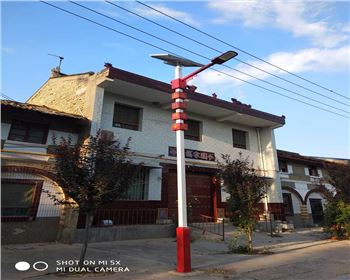 湖北咸陽(yáng)禮泉烽火鎮(zhèn)烽火村新農(nóng)村太陽(yáng)能路燈項(xiàng)目